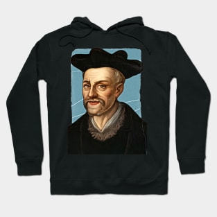 French Writer François Rabelais illustration Hoodie